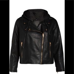 Blank NYC faux leather jacket